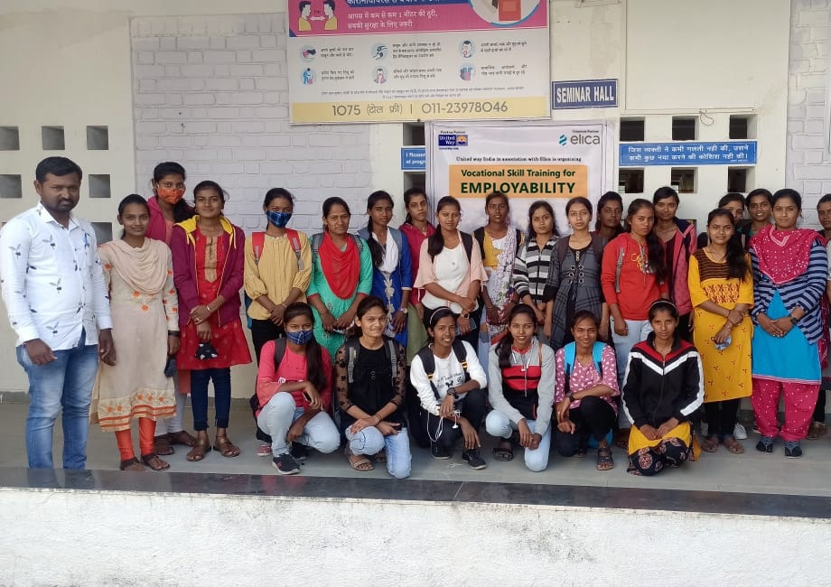 Enabling employability for Tribal Women through UW India’s skill training for Employability.