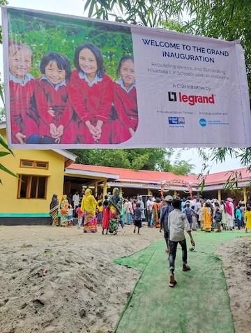 Group Legrand & United Way India's Collaboration Restores Flood-Affected School in Barpeta, Assam